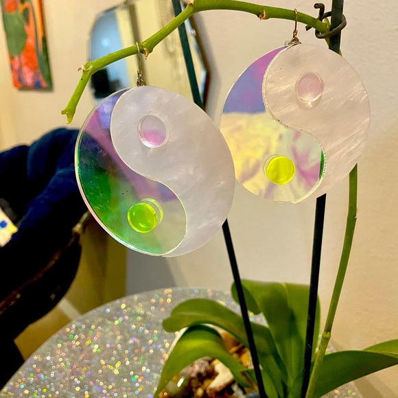 Marina Fini Ying-Yang Earrings - Picture 1 of 2